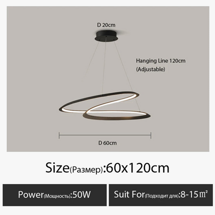 Suspension nordique pour ambiance créative intérieure — LZ4X9T