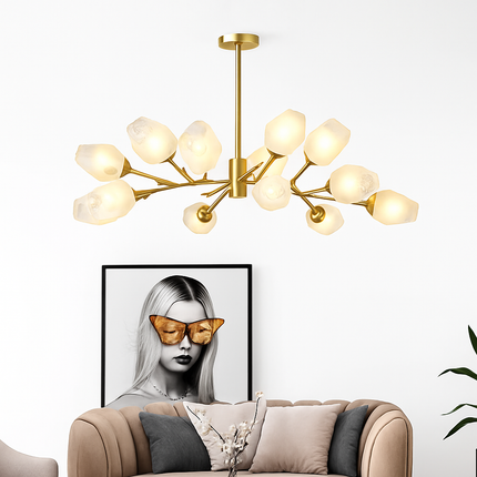 Suspension nordique pour éclairage intérieur avec lustre — LZ4N7Q2
