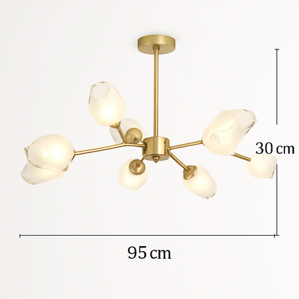 Suspension nordique pour éclairage intérieur avec lustre — LZ4N7Q2
