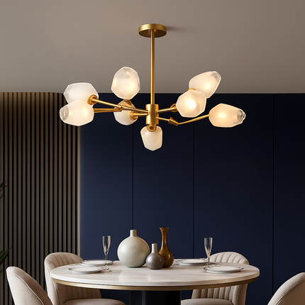Suspension nordique pour éclairage intérieur avec lustre — LZ4N7Q2