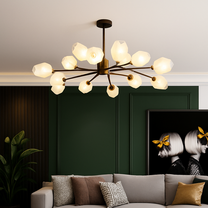 Suspension nordique pour éclairage intérieur avec lustre — LZ4N7Q2