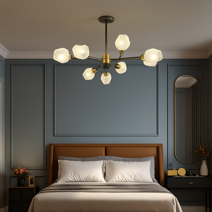 Suspension nordique pour éclairage intérieur avec lustre — LZ4N7Q2