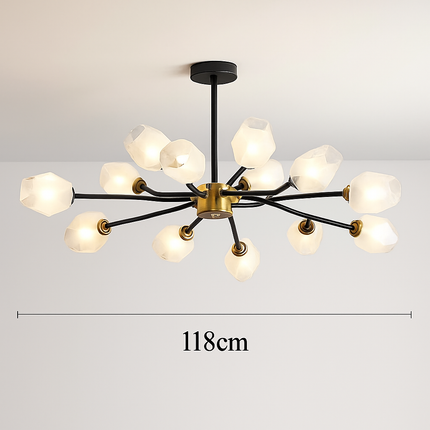 Suspension nordique pour éclairage intérieur avec lustre — LZ4N7Q2