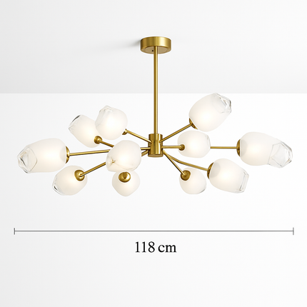 Suspension nordique pour éclairage intérieur avec lustre — LZ4N7Q2