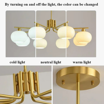 Suspension nordique simple pour décoration intérieure moderne — LZ4X9M