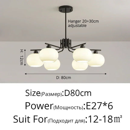 Suspension nordique simple pour décoration intérieure moderne — LZ4X9M