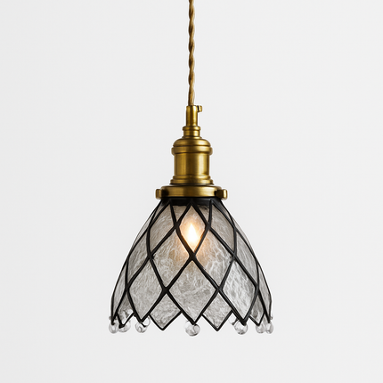 Suspension Nordique Verre LED