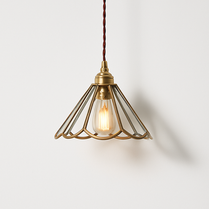 Suspension Nordique Verre LED