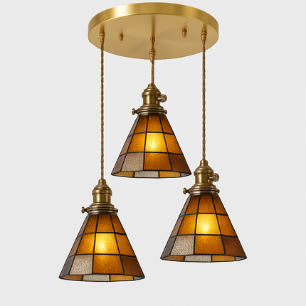 Suspension Nordique Verre LED