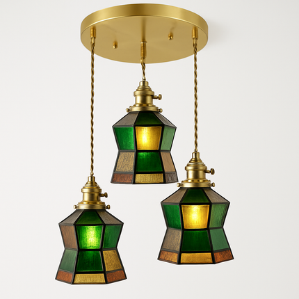 Suspension Nordique Verre LED