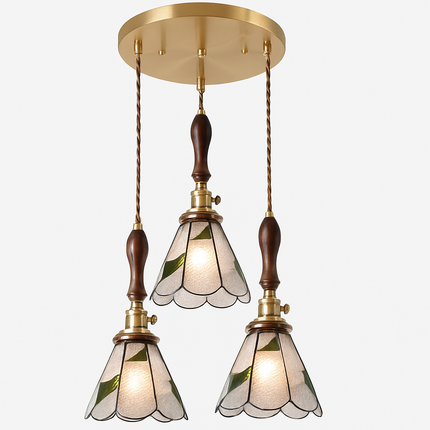 Suspension Nordique Verre LED