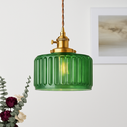 Suspension vintage rustique en cuivre style wabi-sabi — LZ4X9T2