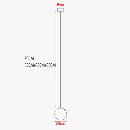 Suspension créative en verre laiteux pour éclairage de bar — LZ4X9M
