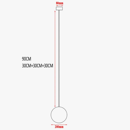 Suspension créative en verre laiteux pour éclairage de bar — LZ4X9M