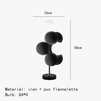 Suspension avec cordon réglable et boule en PVC — LZ4X9T