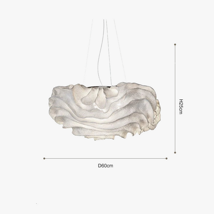 suspension nuage art moderne pour intérieur élégant