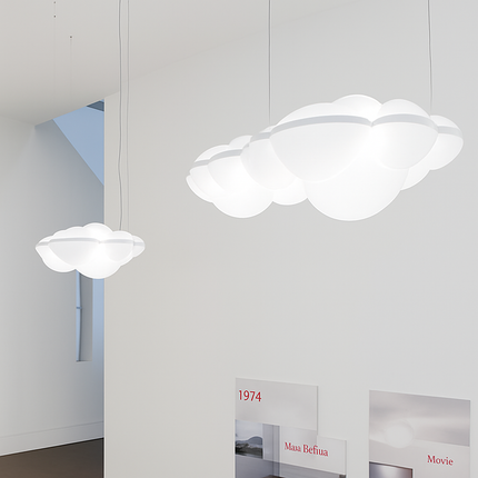Suspension LED Nuvola Nordique design italien en forme de nuages — LZ4X9P2Q