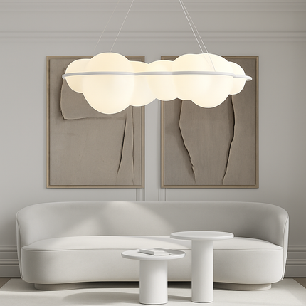 Suspension LED Nuvola Nordique design italien en forme de nuages — LZ4X9P2Q