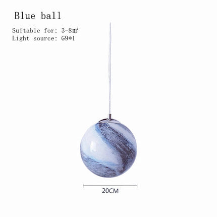 Suspension décorative planète Terre pour chambre enfant astronaute — LZ4N7Q