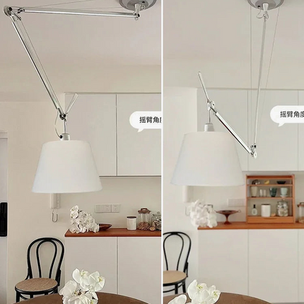 suspension pliable et mobile design italien pour éclairage moderne