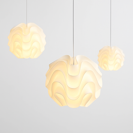 Suspension en acrylique forme pomme de pin style nordique moderne — LZ4X9T