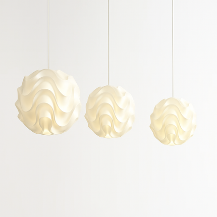 Suspension en acrylique forme pomme de pin style nordique moderne — LZ4X9T