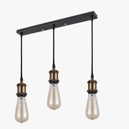 Suspension industrielle rétro en aluminium pour intérieur — LZ4X9T2