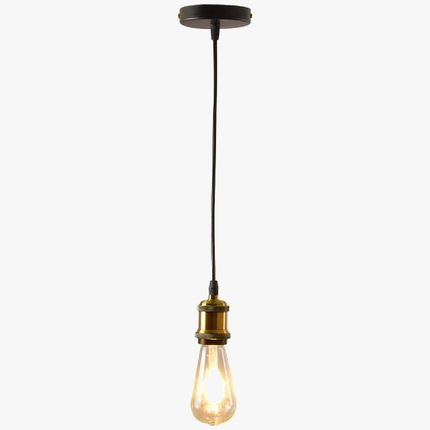 Suspension industrielle rétro en aluminium pour intérieur — LZ4X9T2