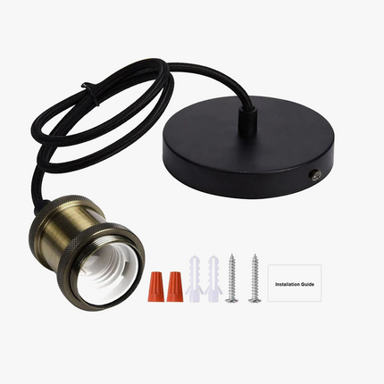 Suspension industrielle rétro en aluminium pour intérieur — LZ4X9T2