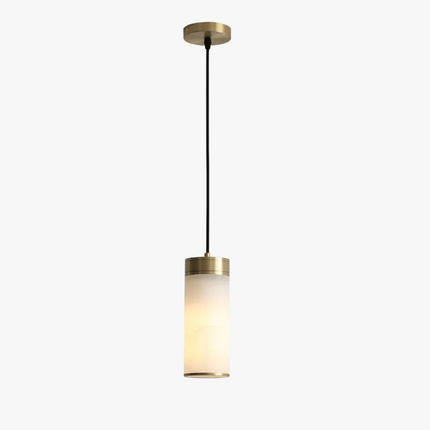 Suspension rétro en cuivre avec abat-jour marbre pour intérieur et jardin — LZ4X9P