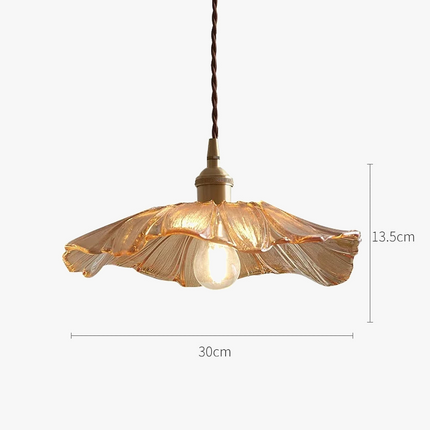 Suspension rétro en verre pour décoration intérieure élégante — LZ4M9Q2