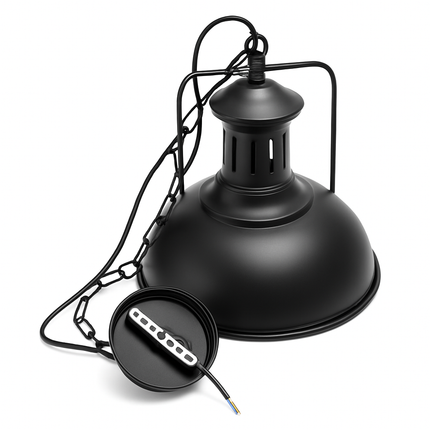 Suspension LED rétro avec finitions métalliques Soul — LZ4P9X