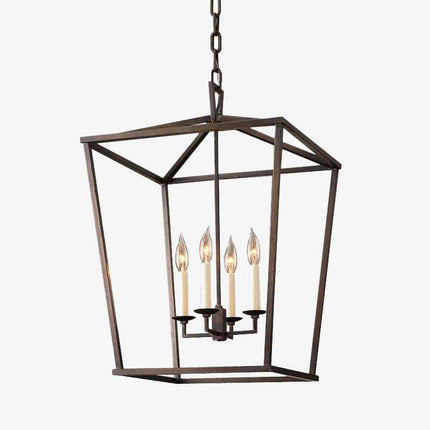 Suspension en métal style rétro avec LED bougies — LZ4X9P2