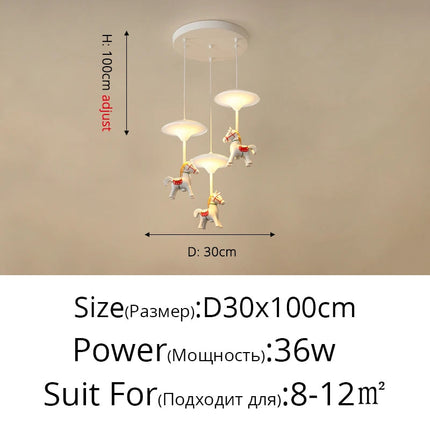 Suspension romantique pour éclairage intérieur élégant — LZ4G7T9