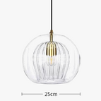Verre transparent 25cm / Blanc froid