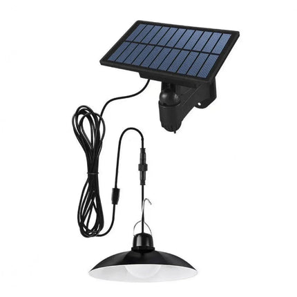 suspension solaire led télécommandée pour jardin et camping extérieur