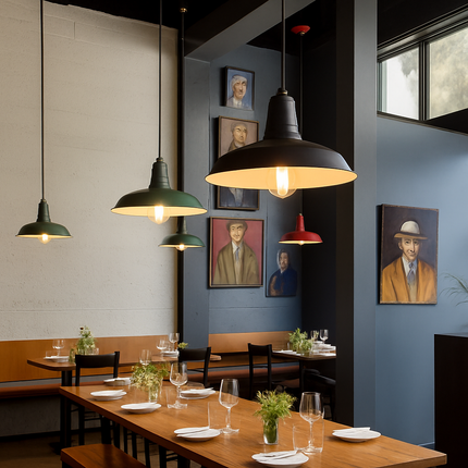 Suspension industrielle rétro style nordique pour bar et loft — LZ4X9T2