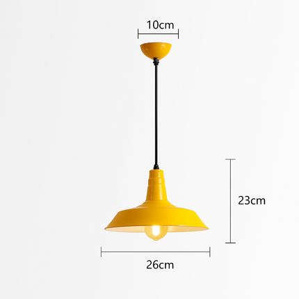 Suspension industrielle rétro style nordique pour bar et loft — LZ4X9T2