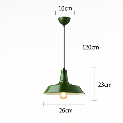 Suspension industrielle rétro style nordique pour bar et loft — LZ4X9T2