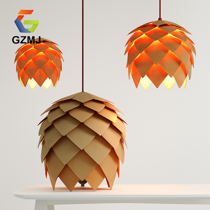 Suspension pays américaine en bois au design nordique — LZ7D4Q