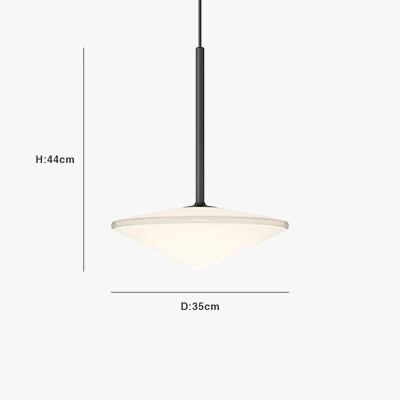 Suspension en verre Tempo pour restaurant et hôtel — LZ4X9T2