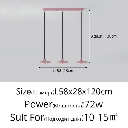 Suspension trois têtes avec protection oculaire spectre complet moderne — LZ4X9M