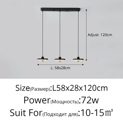 Suspension trois têtes avec protection oculaire spectre complet moderne — LZ4X9M