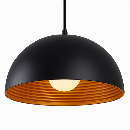 Suspension vintage en métal style industriel rétro pour intérieur — LZ4X9P