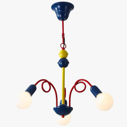 Suspension lustre vintage Memphis style médiéval fruits — LZ4X9T