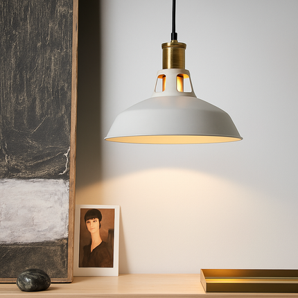 Suspension vintage au design rétro élégant pour éclairage intérieur — LZ4P9X