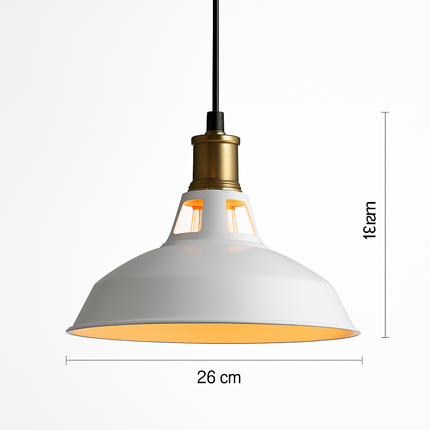 Suspension vintage au design rétro élégant pour éclairage intérieur — LZ4P9X