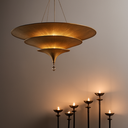 Suspension vintage style asiatique Wabi-Sabi — LZ4X9P