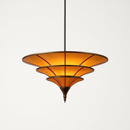 Suspension vintage style asiatique Wabi-Sabi — LZ4X9P