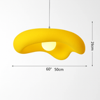 Jaune L60cm / Lumière blanche 6500K
